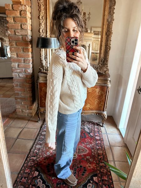 Love these sweaters that I found on Walmart!! Great prices and super cozy/comfy! That cute pattern! 🤩#WalmartPartner @WalmartFashion #WalmartFashion @Walmart

#LTKfindsunder50 #LTKfindsunder100