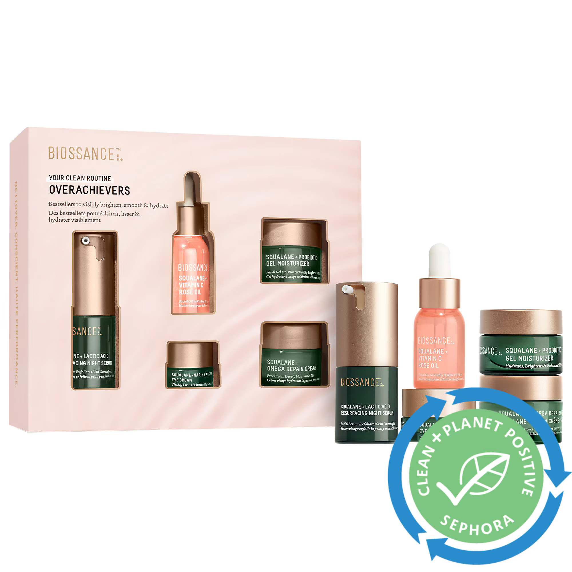 Biossance Your Clean Routine-Overachievers Kit | Sephora (US)