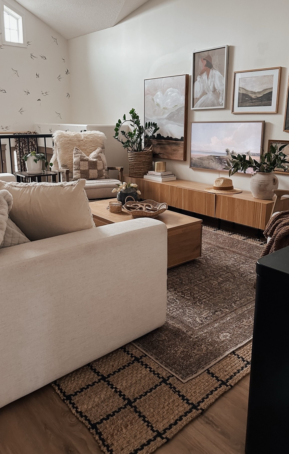 The easiest way to make a living room feel warmer? Layer your rugs.

I paired a larger natural jute rug with this vintage-inspired Loloi rug to add texture, depth, and make the whole room feel finished. I've linked both rugs here because I get asked about them all the time. 🤍

#LTKcanada #LTKhome #LTKsale