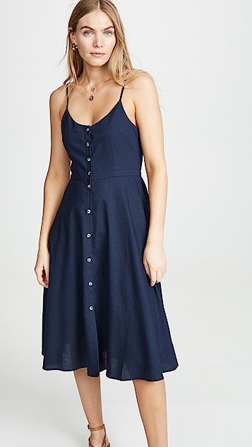 Midsummer Linen Dress | Shopbop