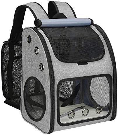 COVONO Expandable Pet Carrier Backpack for Cats, Dogs and Small Animals, Portable Pet Travel Carrier | Amazon (US)
