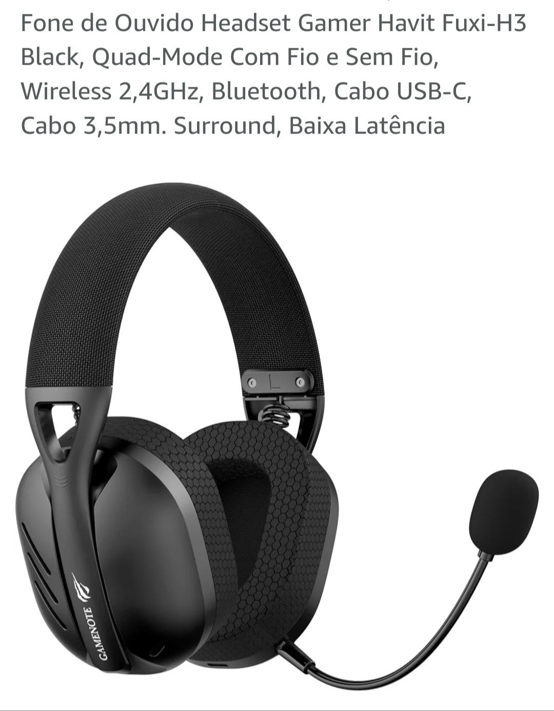 O Fone de Ouvido apresenta som estéreo envolvente, perfeito.

#LTKbrasil