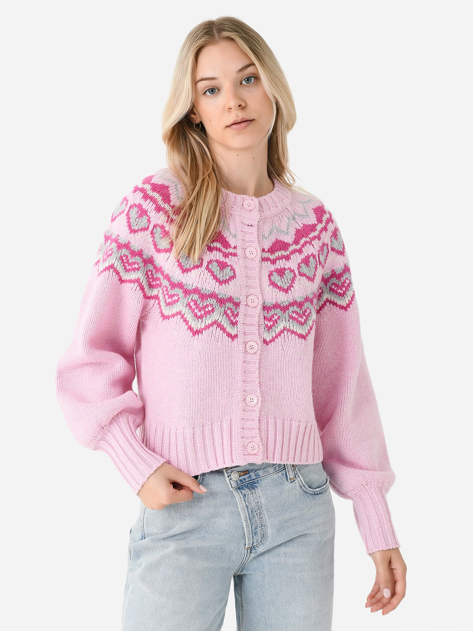 LoveShackFancy Women's Patina Cardigan | Saint Bernard