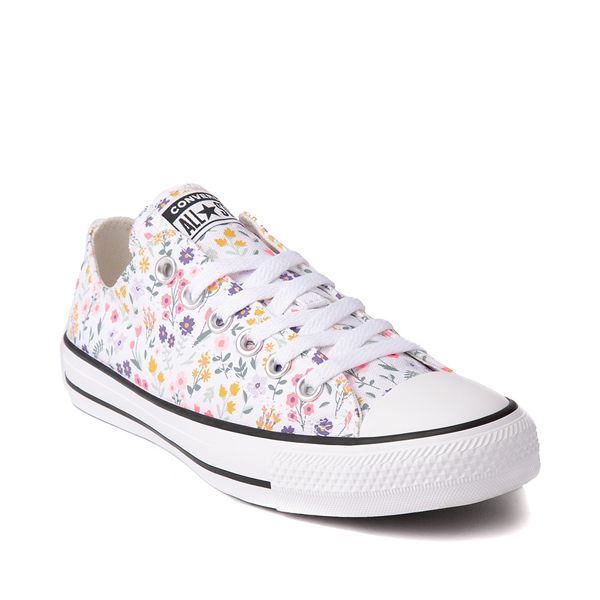Converse Chuck Taylor All Star Lo Sneaker - White / Floral | Journeys