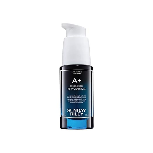 Sunday Riley A+ High-Dose Anti Aging Retinol Serum | Amazon (US)