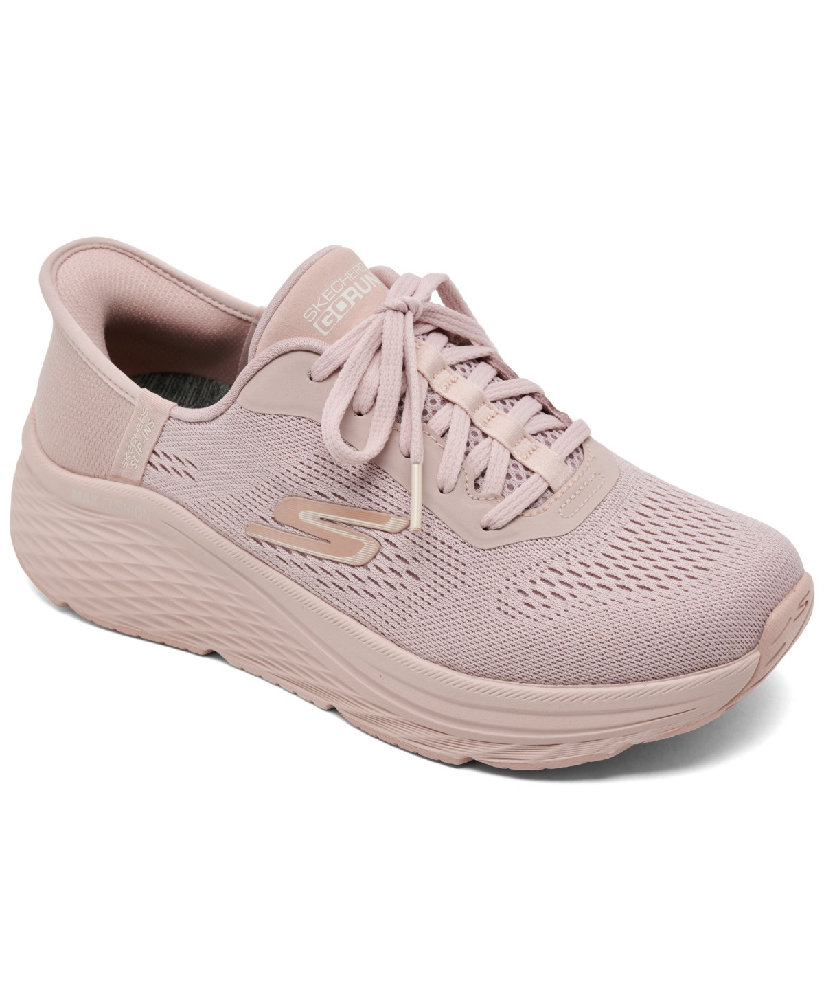 Skechers Women's Max Cushioning Elite 2.0 - Vanish Athletic Walking Sneakers from Finish Line - Light Mauve | Macy's
