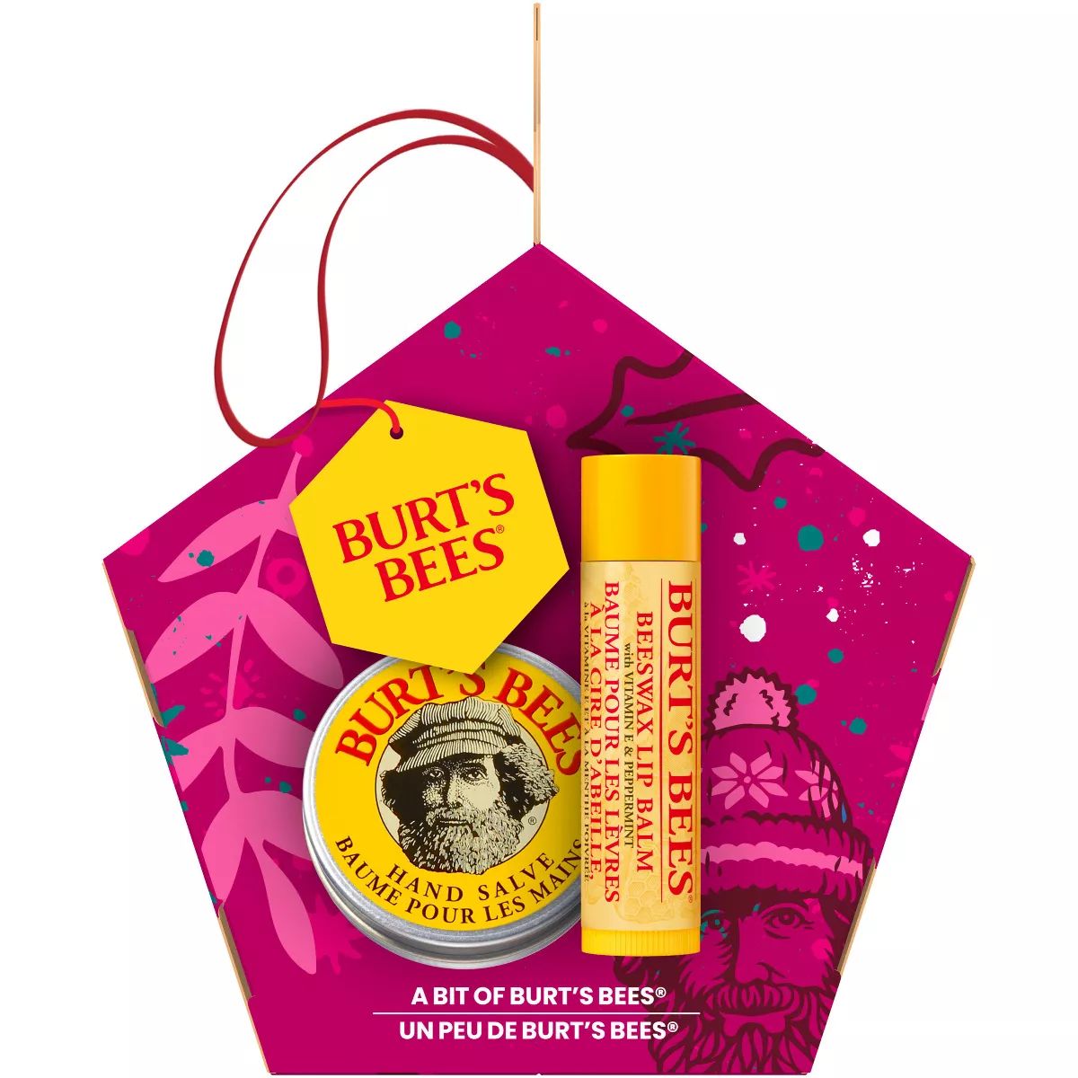 Burt's Bees A Bit of Burt's Beeswax Lip Balm Gift Set - 3ct | Target