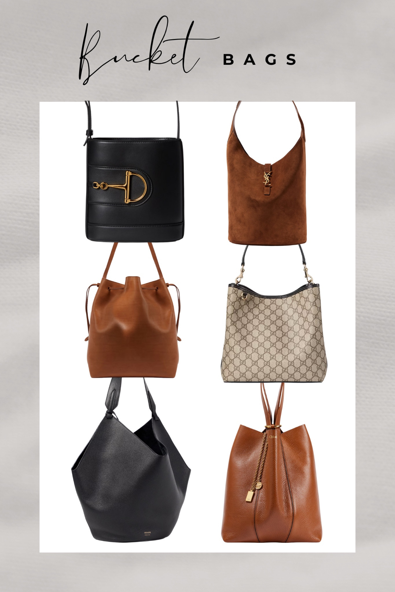 Best designer bucket bags 

#LTKItBag #LTKStyleTip #LTKMostLoved
