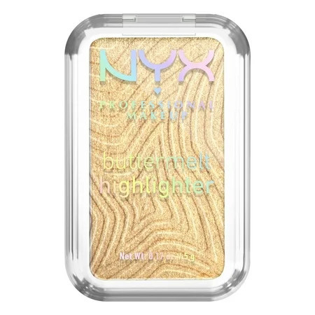 NYX Professional Makeup Buttermelt Powder Highlighter 12H Wear Butta Than Gold 25 | Walmart (US)