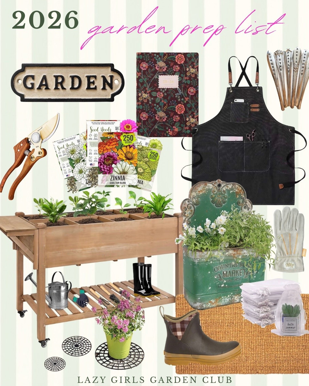 My 2026 garden prep list 🌸

#LTKHome #LTKFindsUnder100 #LTKSeasonal