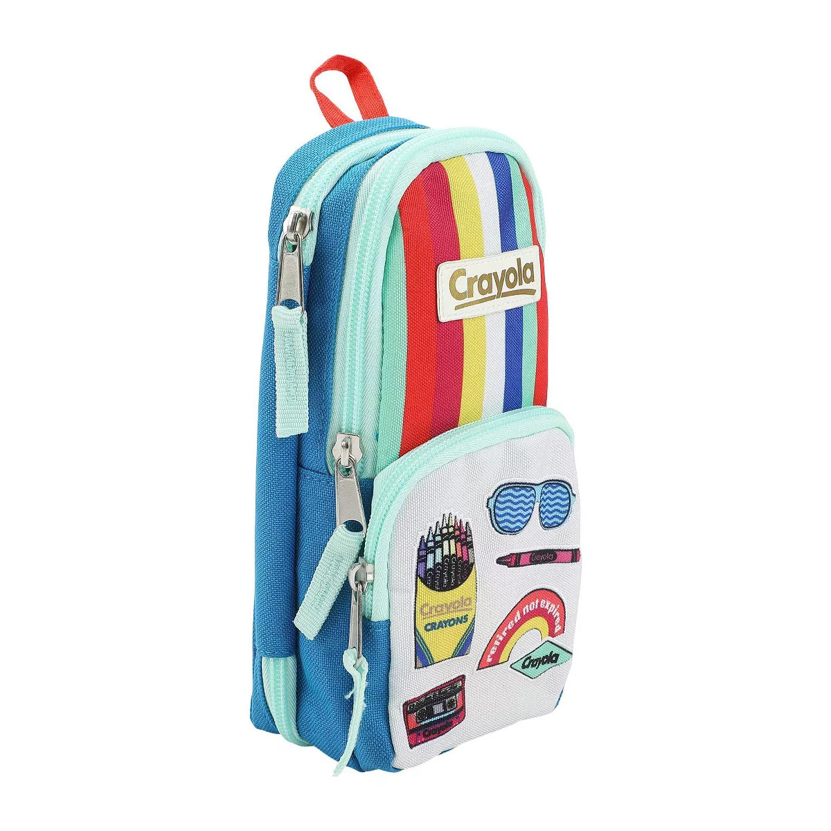 Crayola Color Rewind Triple Zip Pencil Pouch | Target