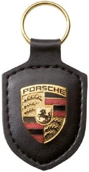 Porsche Crest Key Ring - Black | Amazon (US)