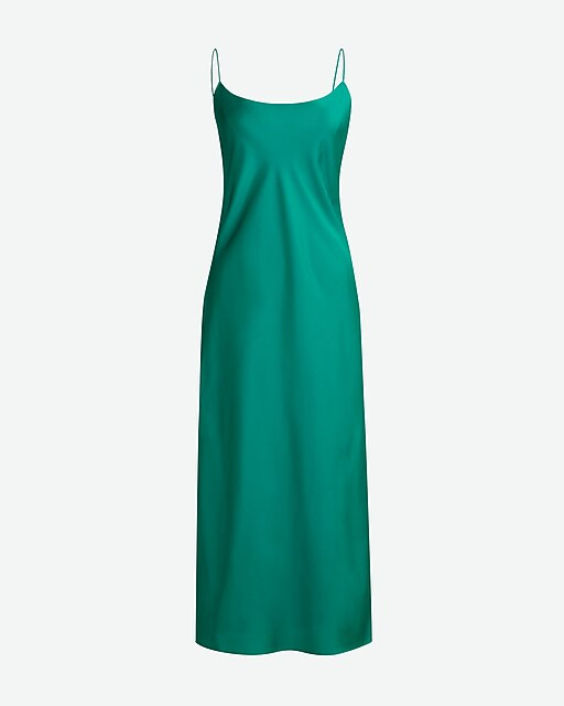 Gwyneth slip dress in luster charmeuse | J. Crew US
