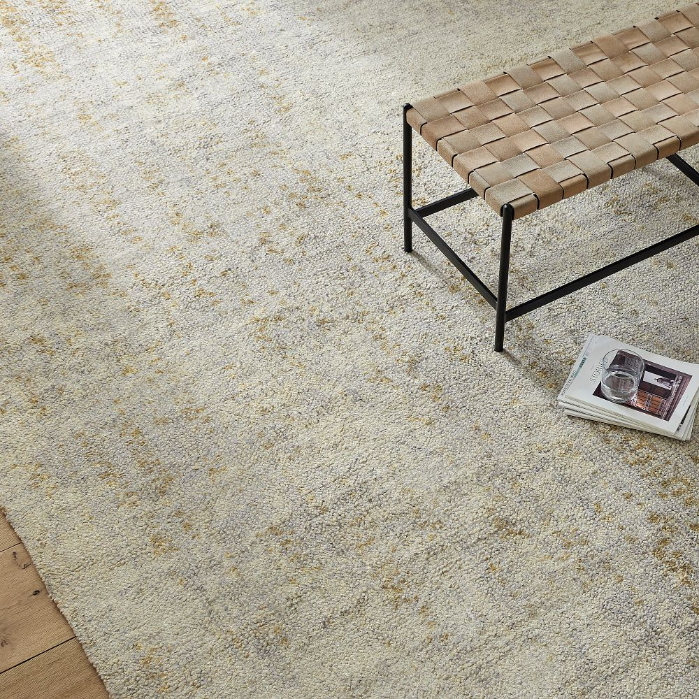 Distressed Foliage Rug | West Elm (US)
