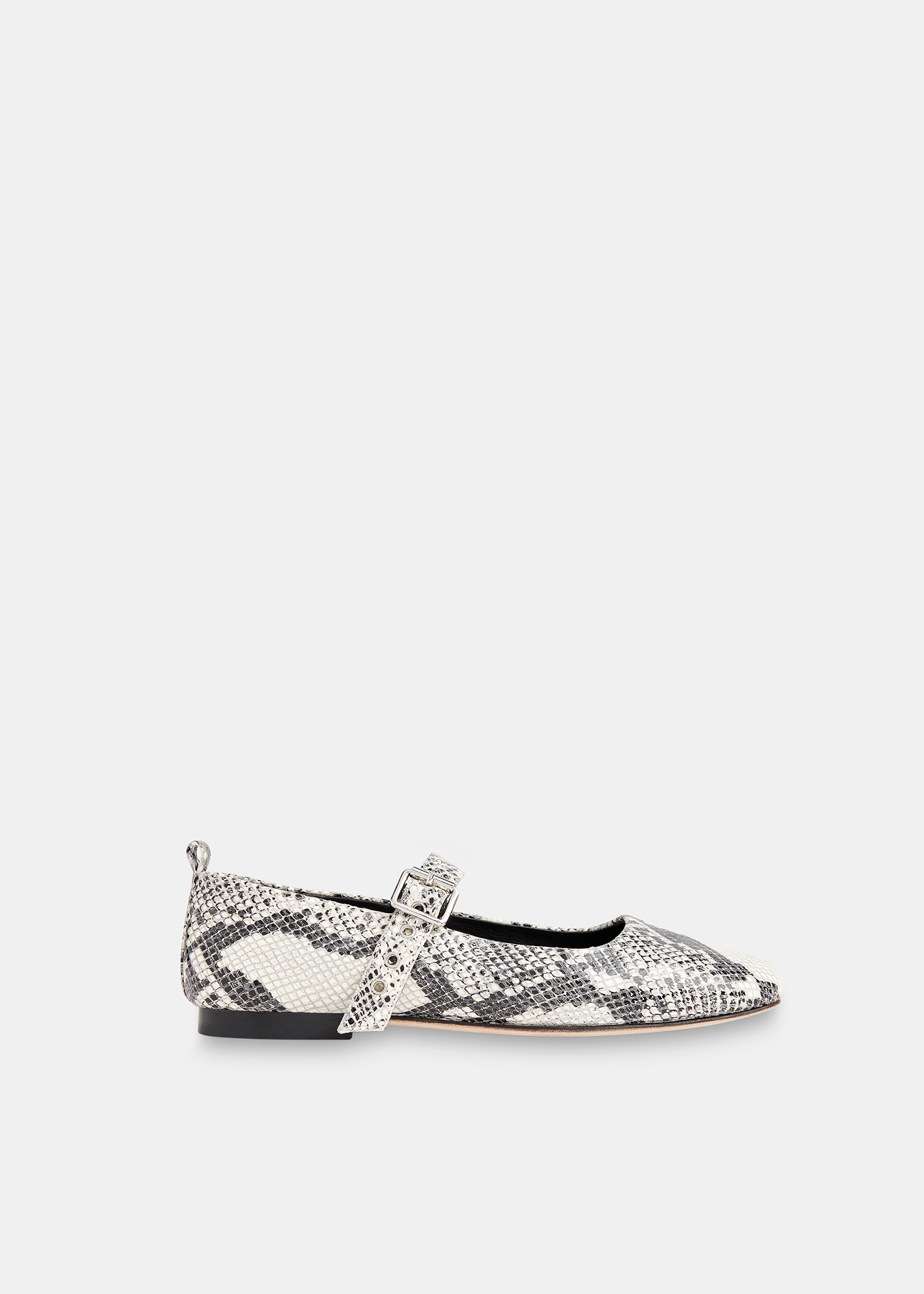 Whistles Women's Elba Snake Ballet Pump | Whistles