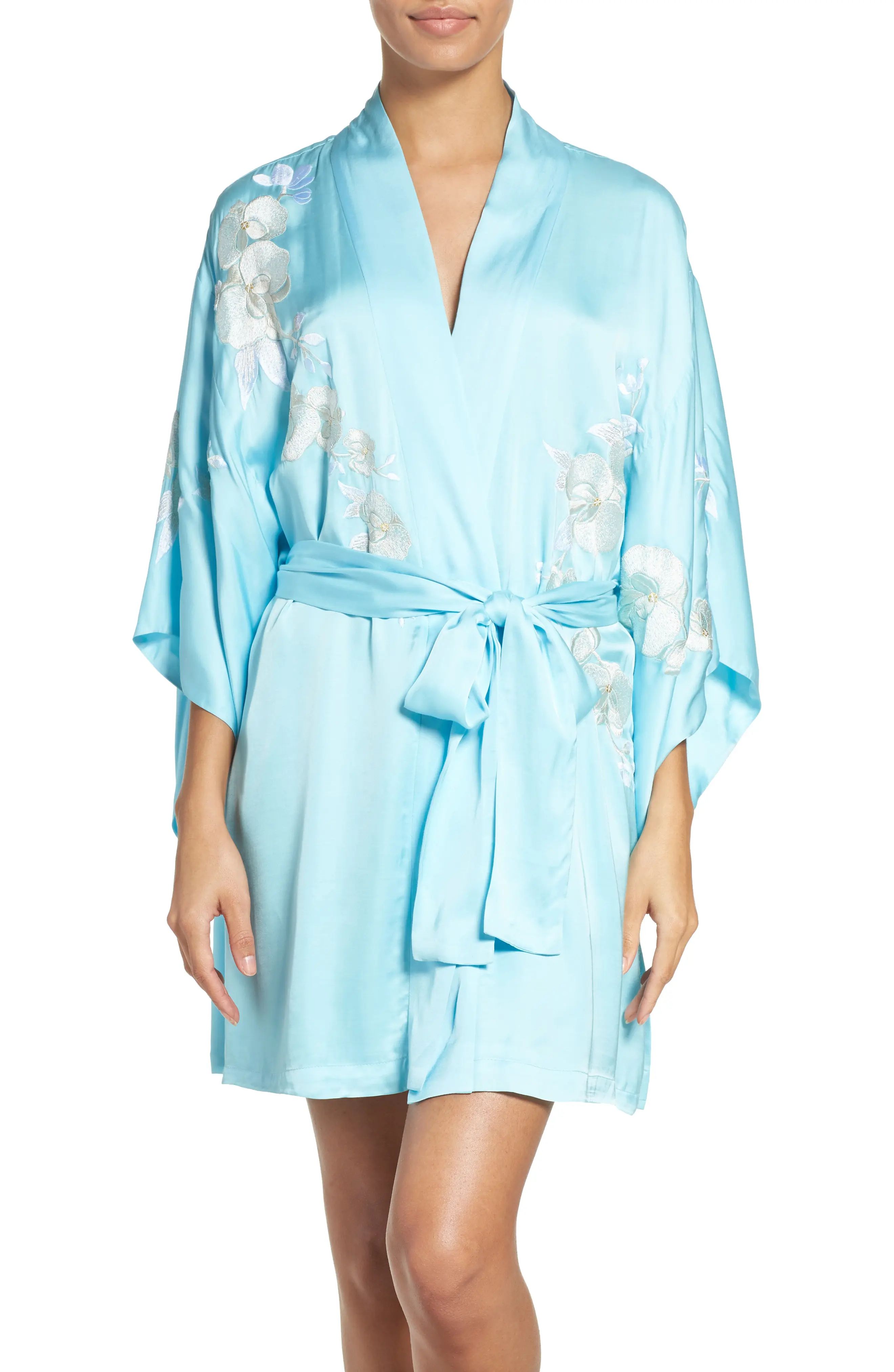 Orchid Embroidered Wrap | Nordstrom
