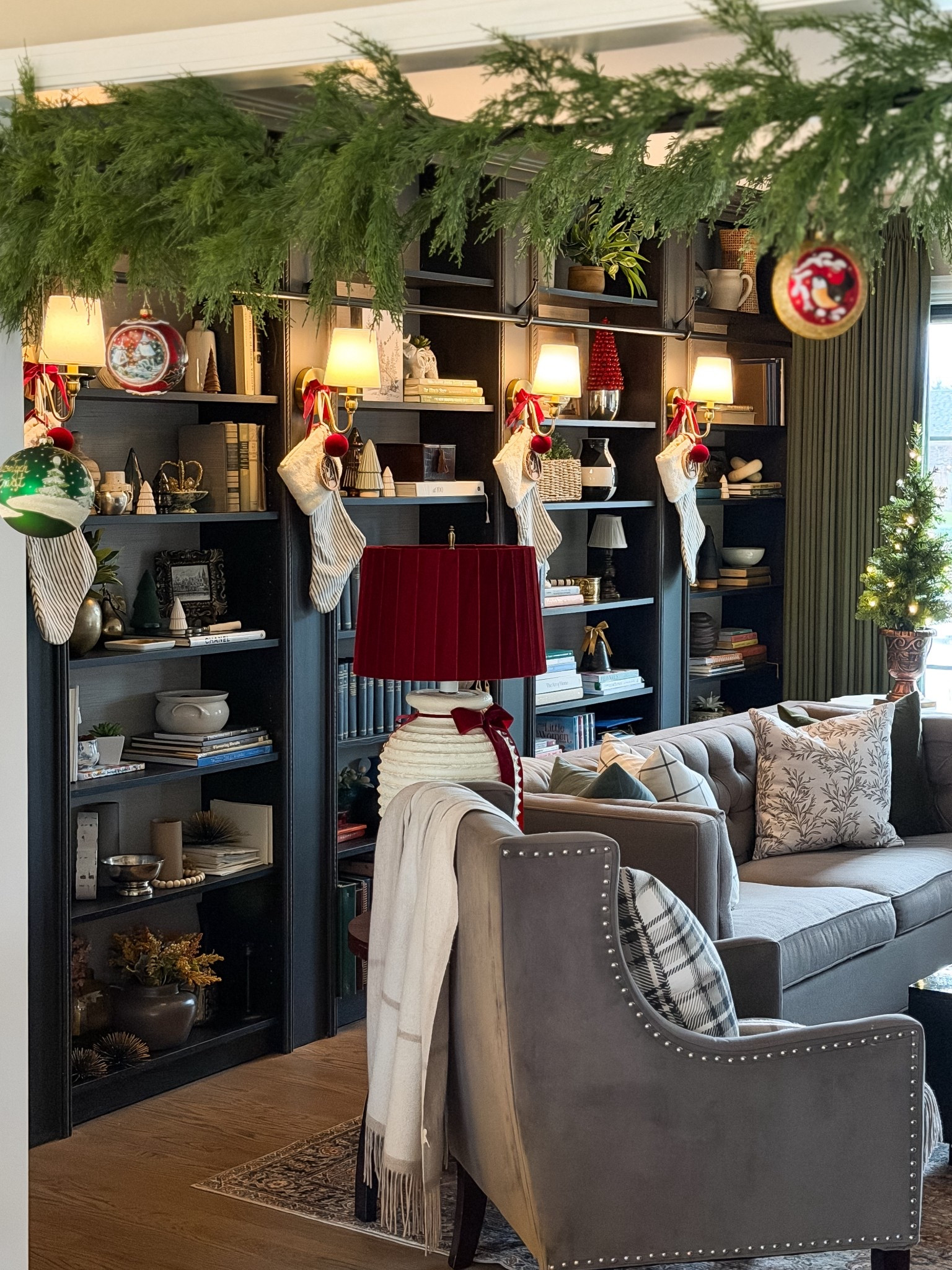 Cozy holiday decor accents for the living room, home library decorating 

#LTKHoliday #LTKHome #LTKSaleAlert