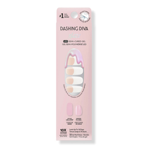 Dashing Diva GLAZE DESIGN, Semi-Cured Gel Nail Polish Stickers | Ulta
