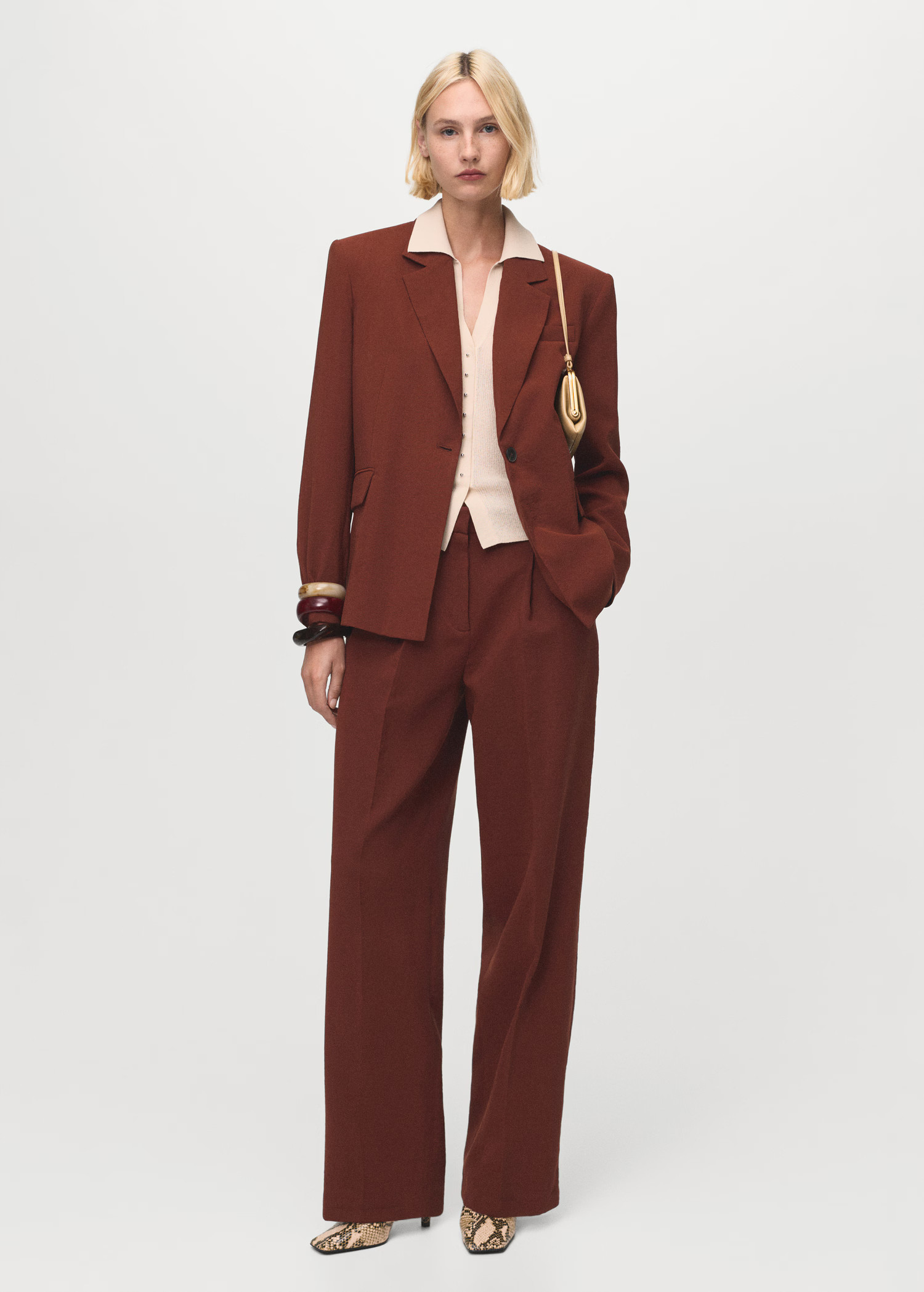 Modal suit blazer - Women | MANGO USA | Mango (US/MX/AU)