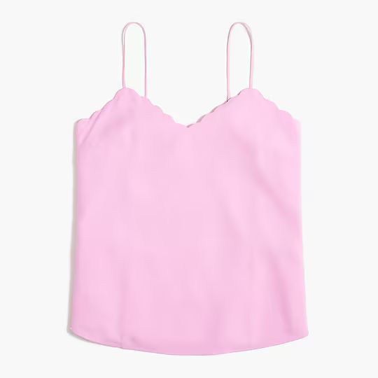 Scalloped cami topItem BF810 
 
 
 
 
 There are no reviews for this product.Be the first to comm... | J.Crew Factory