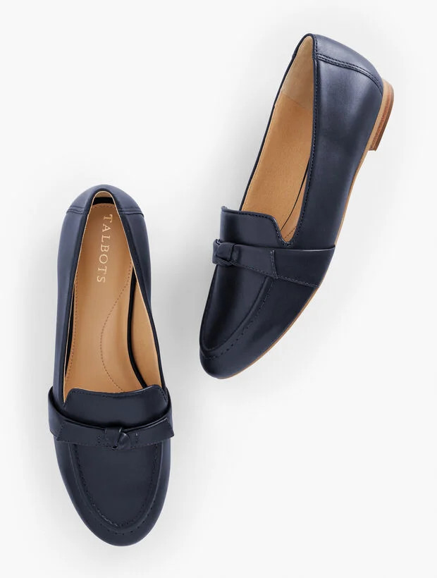 Ryan Bow Loafers - Nappa | Talbots