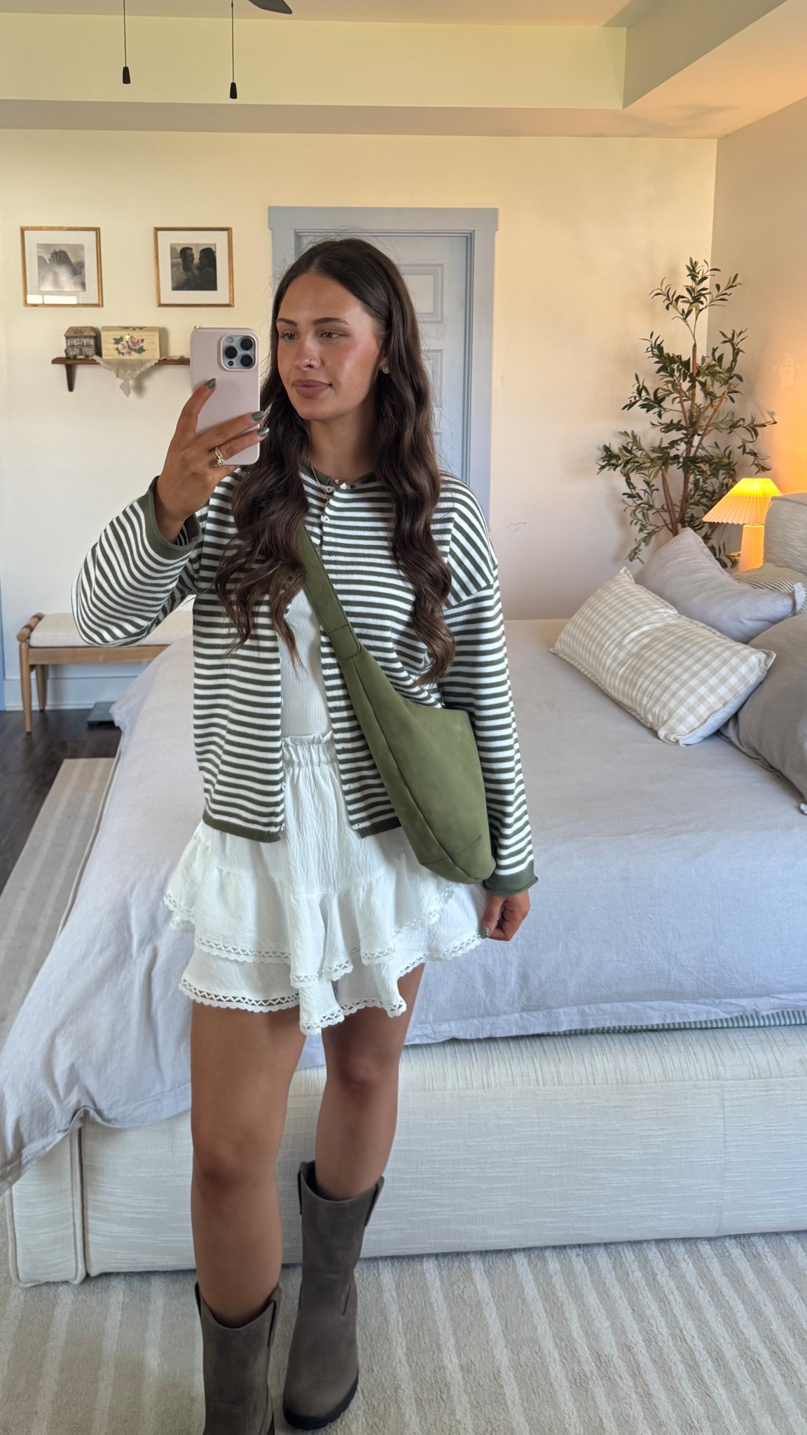 Size medium tops size small bottoms! 

#LTKSeasonal #LTKShoeCrush #LTKItBag