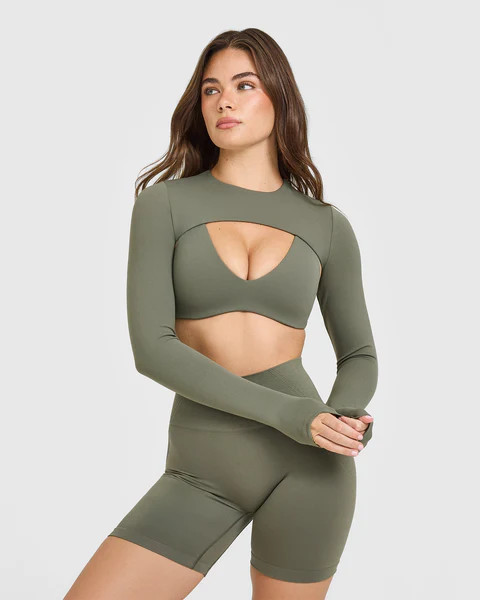 SoftMotion™ Shrug Cover with White Logo 
 Alpine Green | Oner Active (UK / US)