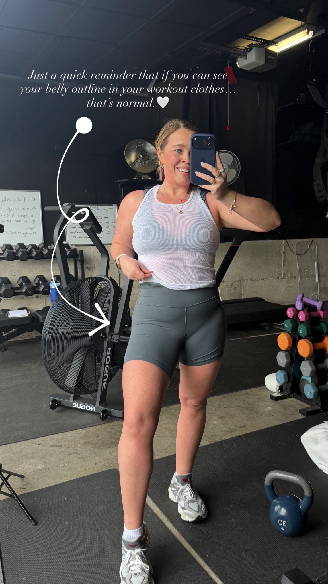 Size 10 Gym Outfit of the Day 🩶👟 Size 10 | M\L | 5’3” 

#LTKActive #LTKfitnessgoals #LTKMidsize