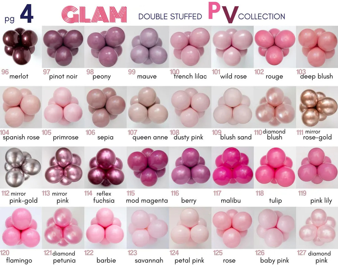 Custom Party Balloons Pick Your Colors DOUBLE STUFFED Premium Latex Balloon, Baby Showers, Birthd... | Etsy (US)