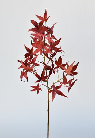 27" Faux Japanese Maple Leaf Stem | Michaels Stores