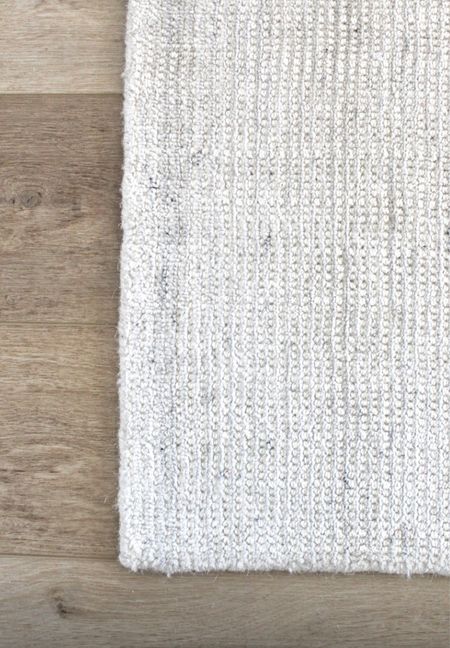 The most versatile neutral rug!! 
Wool blend beige gray white bedroom rug, nursery, office, 

#LTKhome #LTKsalealert
