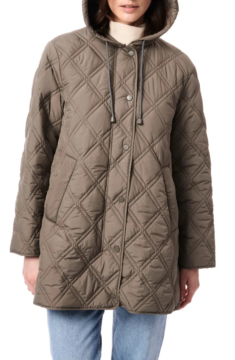 Bernardo Hooded Quilted Liner Jacket | Nordstrom | Nordstrom