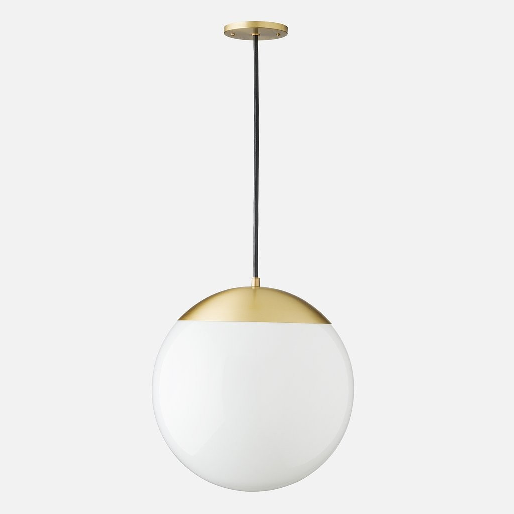 Luna Cord Pendant with 16" Shade | Schoolhouse