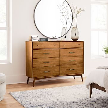 Mid-Century 8-Drawer Dresser | West Elm (US)