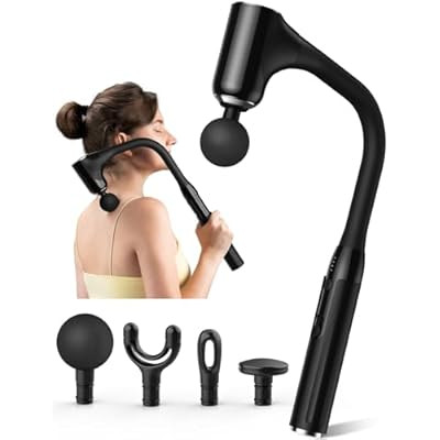 Massage Gun Deep Tissue - Back Massager for Pain Relief Deep Tissue with Extended Handle, 1… | Amazon (US)