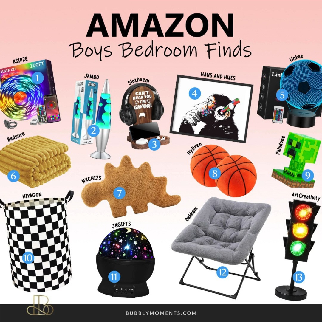 Boys’ room ideas made easy 🧢🚀 I’m sharing boys room finds from Amazon that you can shop on the LTK.
 These finds are fun, practical, and perfect for creating a space your child will love. From decor and storage to everyday room essentials, everything is easy to mix and match for a clean, organized, and playful boys’ room.
Whether you’re refreshing a bedroom or setting up a new space, these pieces make decorating simple and stress-free. Tap to shop, save your favorites, and get inspired to create a boys’ room that feels both fun and functional. Follow along on LTK for more kids room finds and home inspiration ✨
#LTKFinds #LTKHome #LTKKids #BoysRoom #KidsRoomDecor #BoysBedroom #AmazonFinds #KidsRoomIdeas #RoomInspo #HomeDecor #OrganizedHome 

 