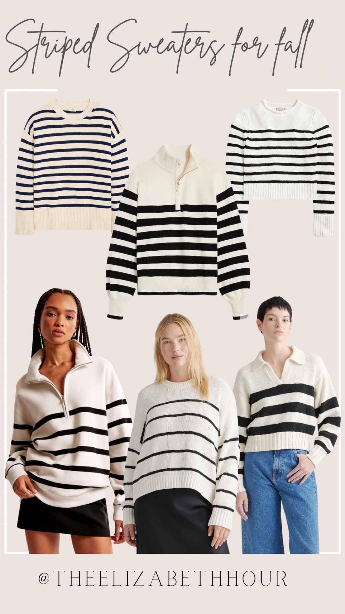 Striped sweaters for fall. 





Fall outfit ideas, fall sweaters, navy striped sweaters, black and white striped sweater, outfit ideas for fall, casual fall outfit ideas, preppy style, back to school style, back to school outfit ideas, teacher outfit ideas, outfits for moms on the go, simple outfit ideas, summer to fall transition outfits, 

#LTKOver40 #LTKFindsUnder50 #LTKMidsize