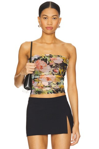 Everly Strapless Top in Floral | Revolve Clothing (Global)