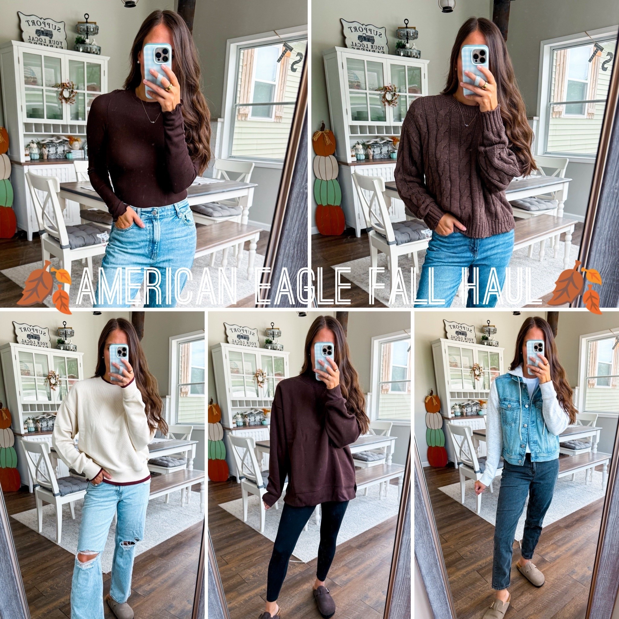 @ae is having a huge sale and you can use code AEFALL30 for an additional 30% off your purchase! 
Wearing XS in all tops and jacket. Denim tts short option. Shoes tts #aejeans #aepartner

#LTKootd #LTKgrwm #LTKmomlife