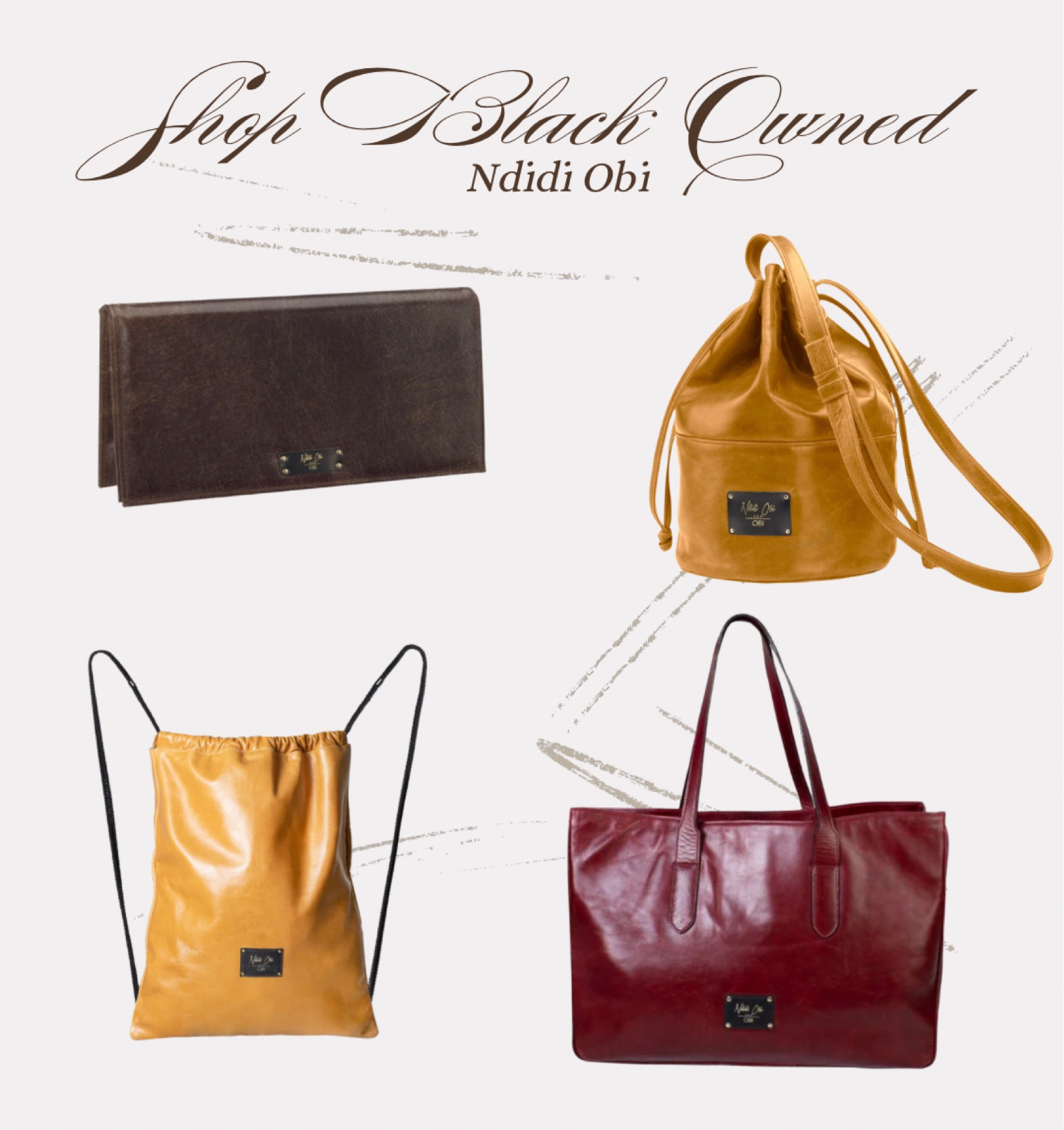 High Black-owned accessories I’m loving 🤎 Timeless leather bags from Ndidi Obi elevated, versatile, and worth the investment.

#LTKValentine #LTKgrwm #LTKTravel