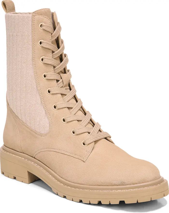 Lydell Mixed Media Combat Boot | Nordstrom Rack