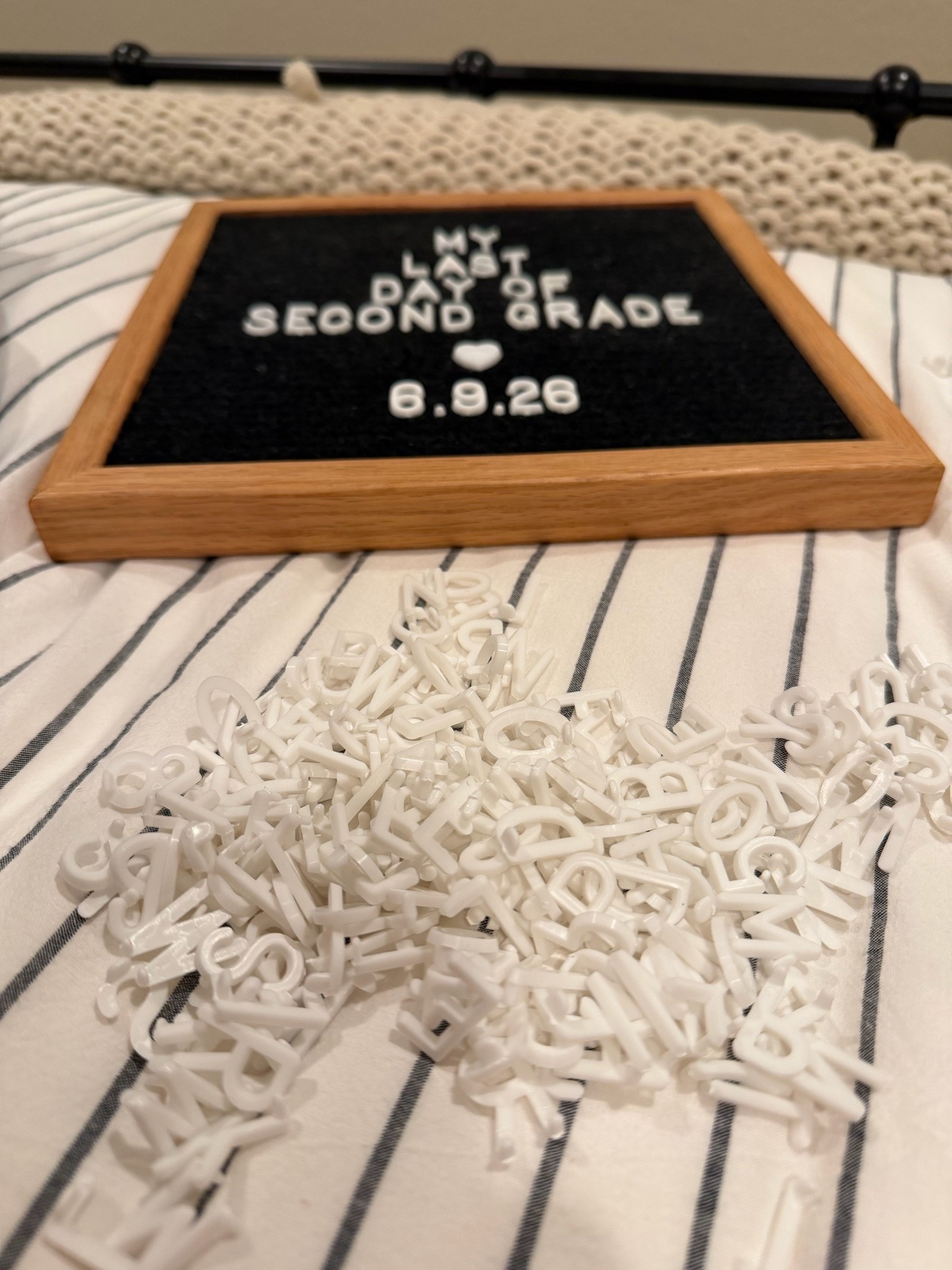 Document your kids’ milestones with a felt letter board 

Last day of school
First day of school

#LTKKids #LTKmomlife #LTKBaby