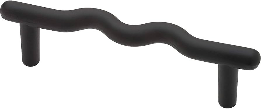 Liberty P83503C-FB-C5 3 Fusilli Kitchen or Furniture Cabinet Hardware Drawer Handle Pull, Flat Bl... | Amazon (US)