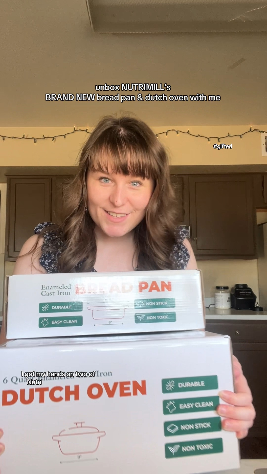 #gifted by NutriMill

the BRAND NEW dutch oven and bread pan are BEAUTIFUL😍. the perfect color for fall and the gold knob on the dutch oven is CHEFS KISS🤌

plus they’re buy one, get one 50% off right now  


#LTKHome #LTKSeasonal #LTKSaleAlert