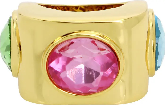 Triple Crystal Cocktail Ring | Nordstrom Rack