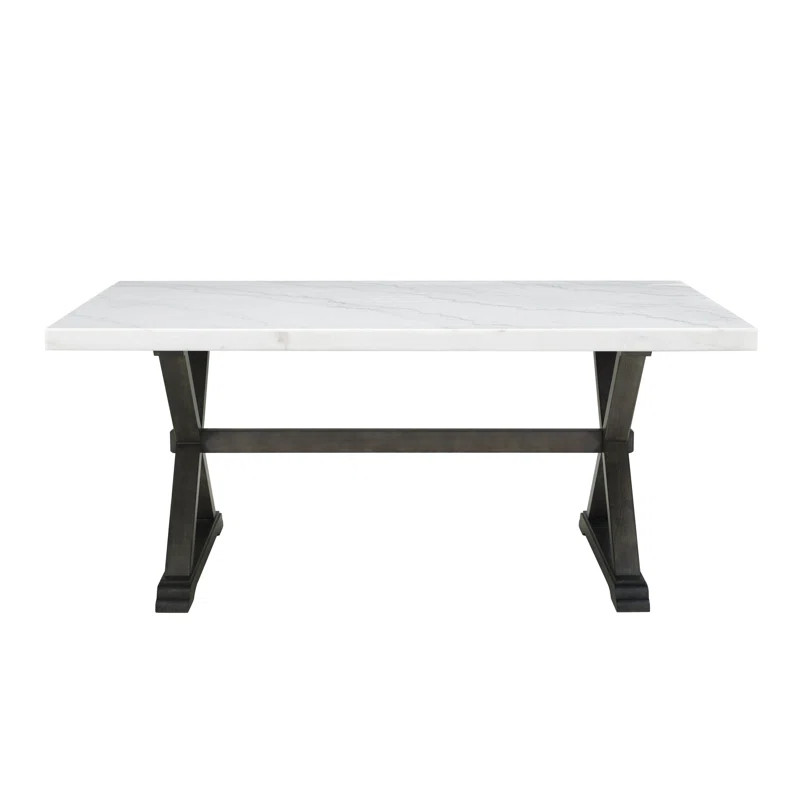 Silvester Marble Top Dining Table | Wayfair North America