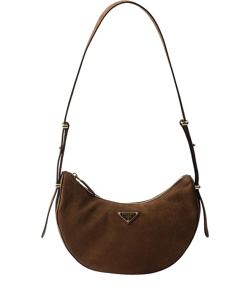 Prada Arque Small Nubuck Leather Bag | Bloomingdale's (US)