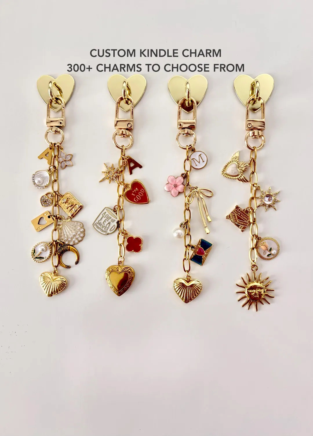 Personalized Kindle Charm | Custom Kindle Kobo Accessory | Gift for Book Lover |Cute Charms for J... | Etsy (US)