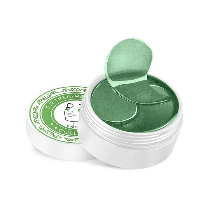 Under Eye Mask, 60 Pairs Green Tea Algae Under Eye Patches with Hyaluronic Acid and Collagen for ... | Walmart (US)