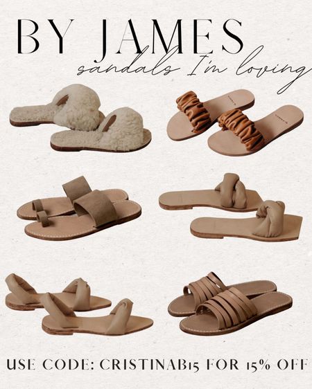 By James sandals - neutral fashion - tan sandals - beach shoes - beach slides - summer sandals - spring sandals - gifts for Mother’s Day gift guide - gifts for mom - Tulum Mexico outfits - seaside beach outfits - resort wear - Bahamas outfit - honeymoon outfits - discount codes - festival outfits - Palm Springs bachelorette party finds 



#LTKshoecrush #LTKFestival #LTKsalealert